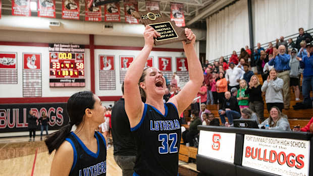 Lutheran St Charles-Fort Zumwalt South Missouri girls basketball March 7 2023 Paul Halfacre 17403